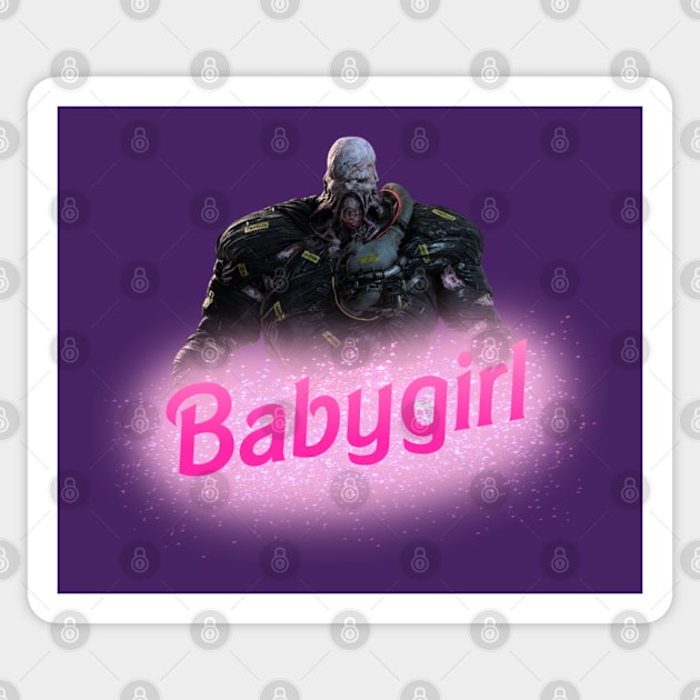 Nemesis Babygirl Sticker by whizz0